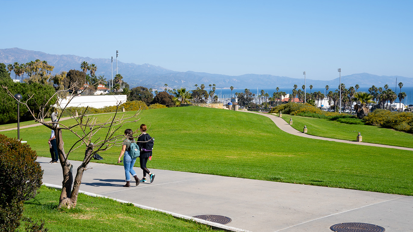 Students on West Campus