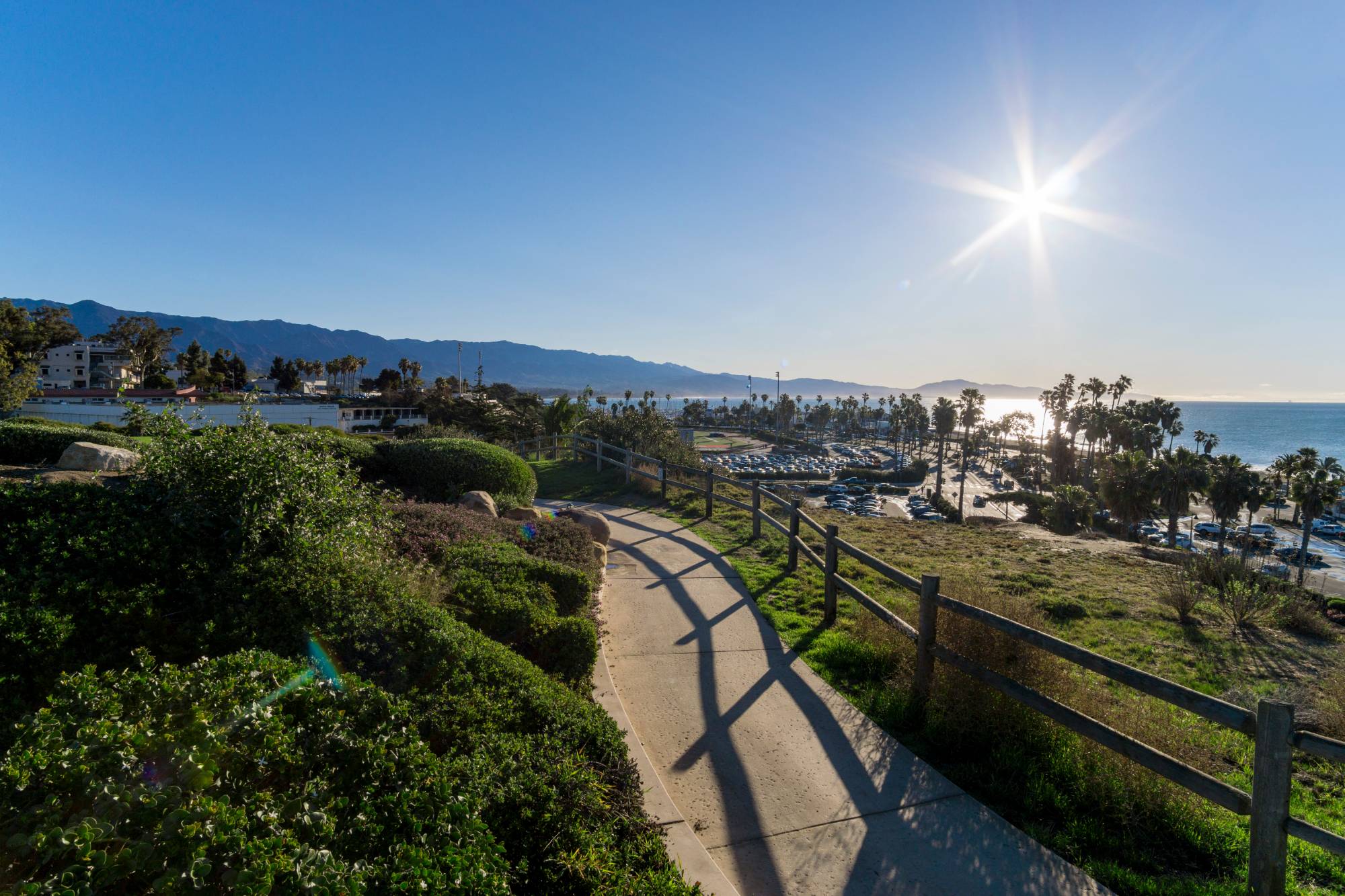 West campus path